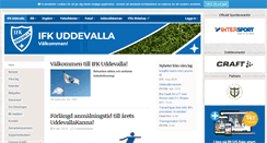 Desktop Screenshot of ifkuddevalla.nu