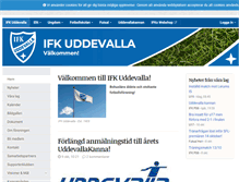 Tablet Screenshot of ifkuddevalla.nu